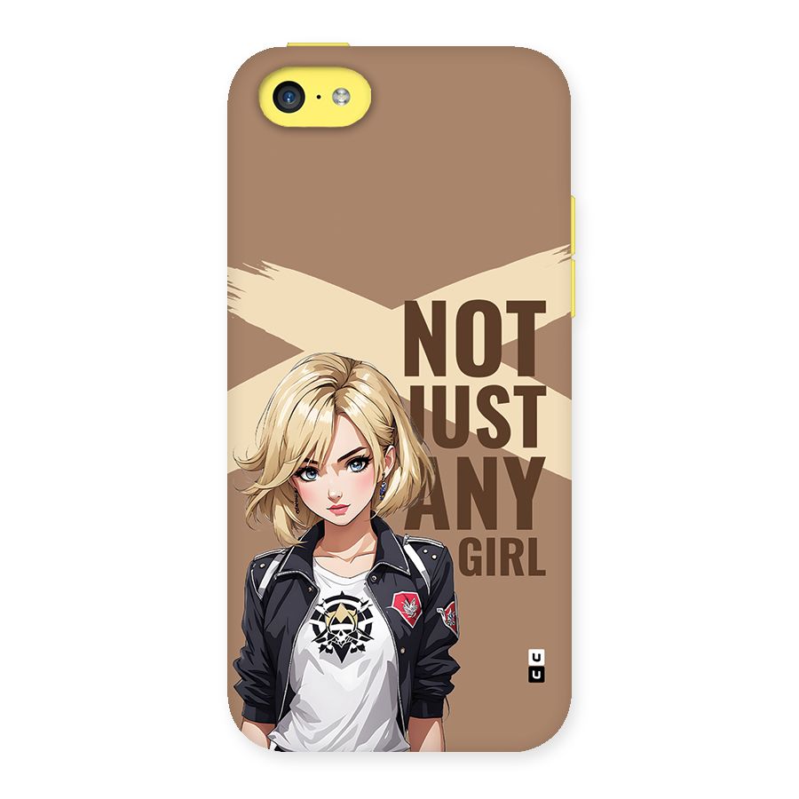 Not Just Any Back Case for iPhone 5C