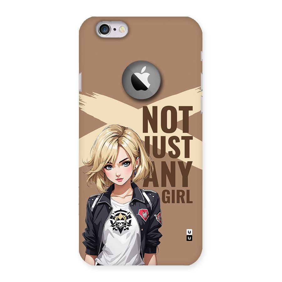 Not Just Any Back Case for iPhone 6 Logo Cut