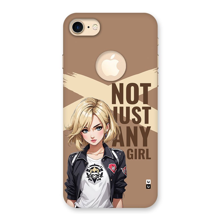 Not Just Any Back Case for iPhone 7 Logo Cut