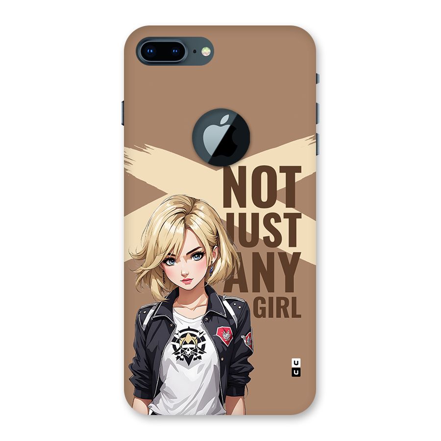 Not Just Any Back Case for iPhone 7 Plus Logo Cut