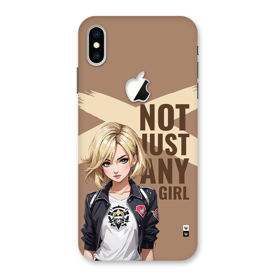 Not Just Any Back Case for iPhone XS Max Apple Cut