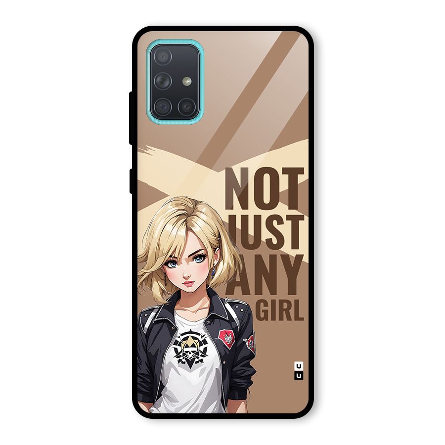 Not Just Any Glass Back Case for Galaxy A71