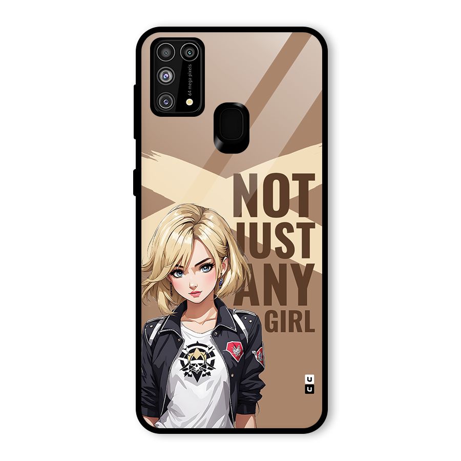 Not Just Any Glass Back Case for Galaxy F41