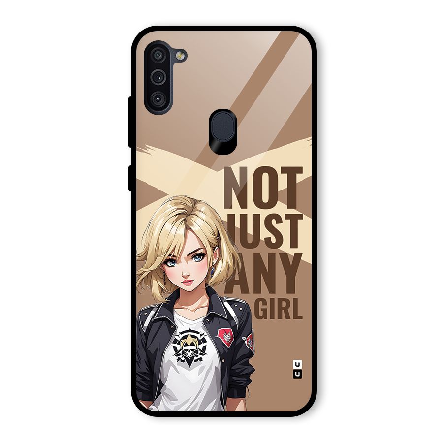 Not Just Any Glass Back Case for Galaxy M11