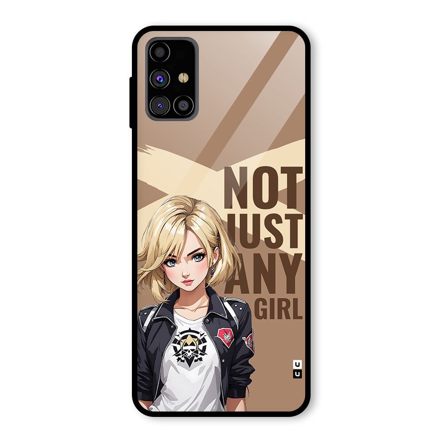 Not Just Any Glass Back Case for Galaxy M31s