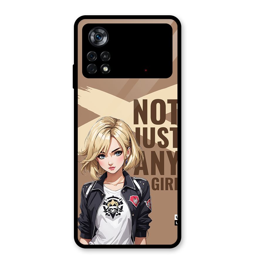 Not Just Any Glass Back Case for Poco X4 Pro 5G