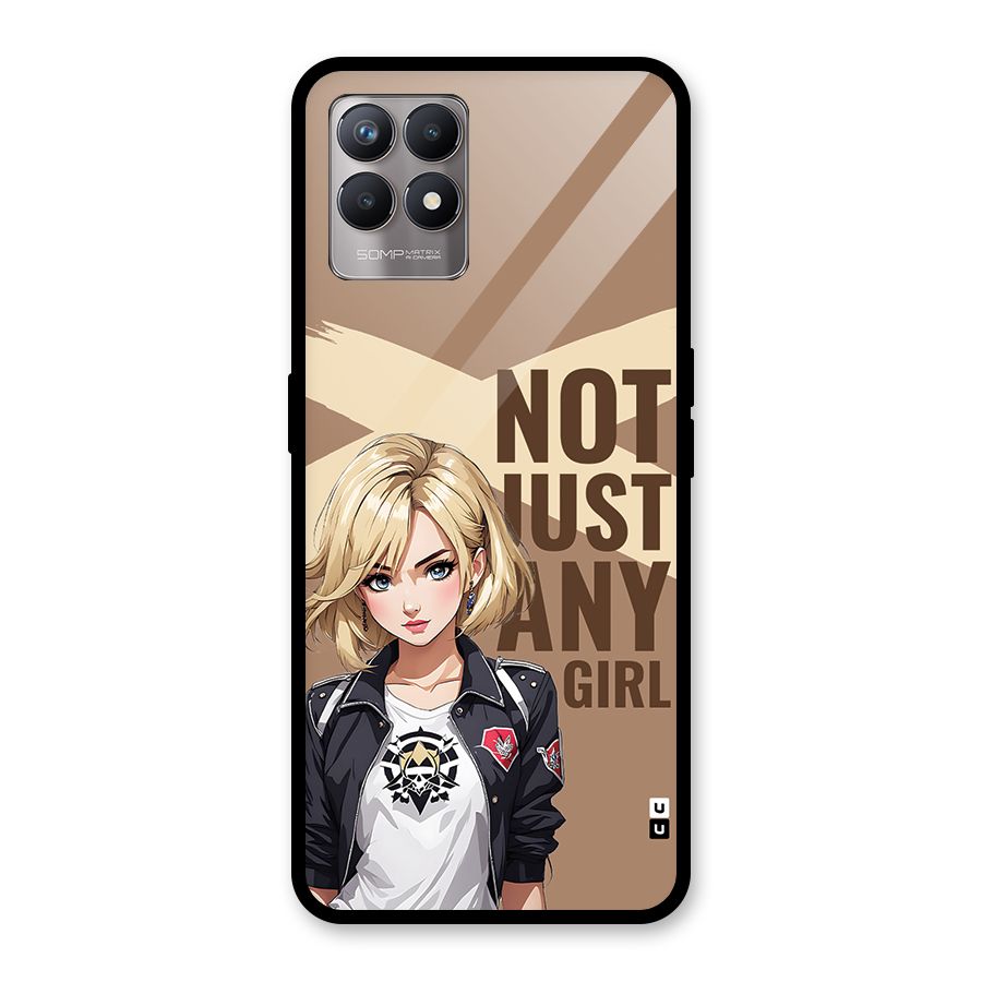 Not Just Any Glass Back Case for Realme 8i