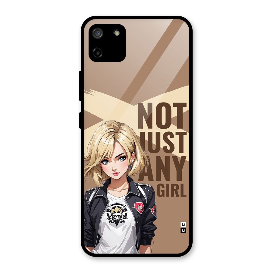 Not Just Any Glass Back Case for Realme C11