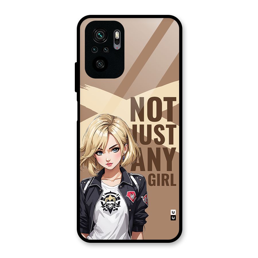 Not Just Any Glass Back Case for Redmi Note 10S