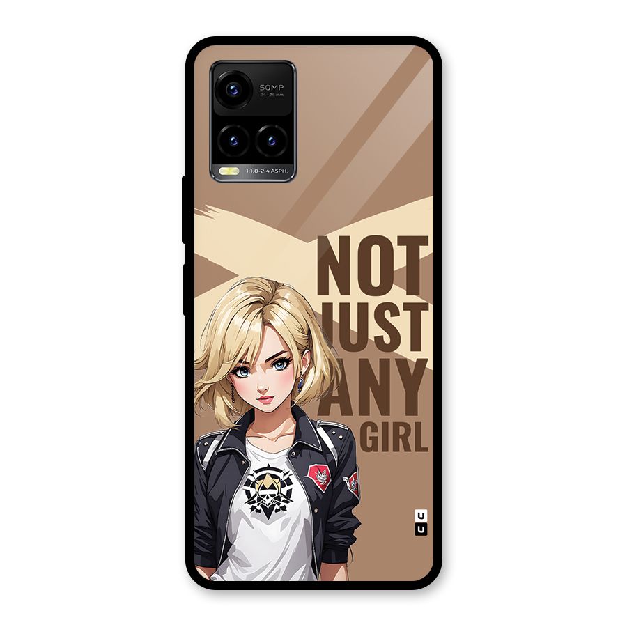 Not Just Any Glass Back Case for Vivo Y33s