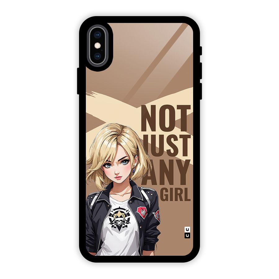 Not Just Any Glass Back Case for iPhone XS Max