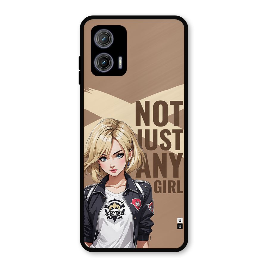 Not Just Any Metal Back Case for Moto G73