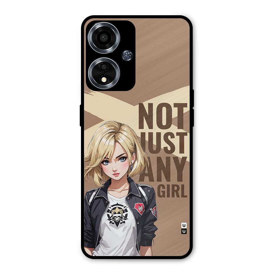 Not Just Any Metal Back Case for Oppo A59