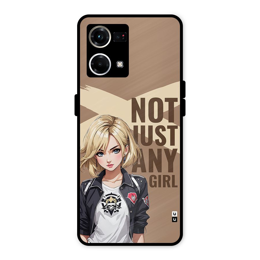 Not Just Any Metal Back Case for Oppo F21 Pro 4G