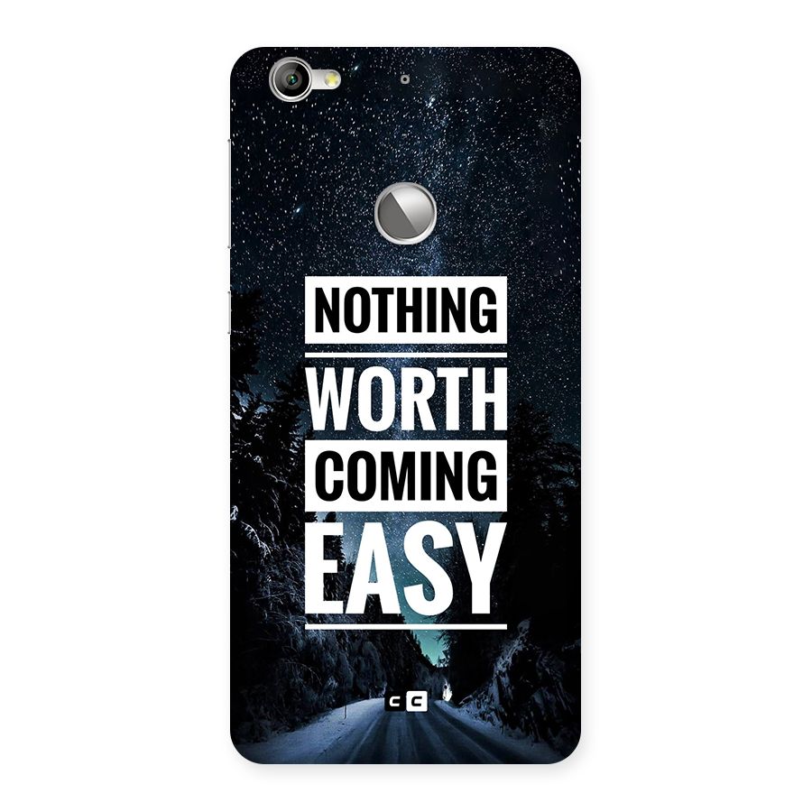 Nothing Worth Easy Back Case for Le 1S