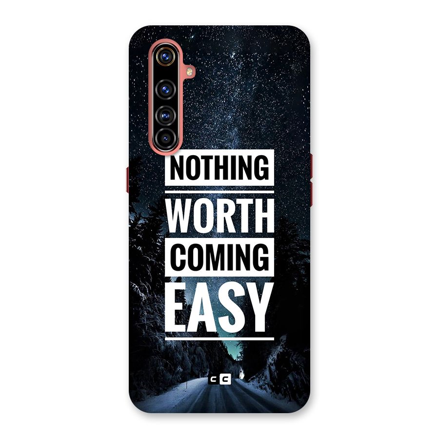 Nothing Worth Easy Back Case for Realme X50 Pro