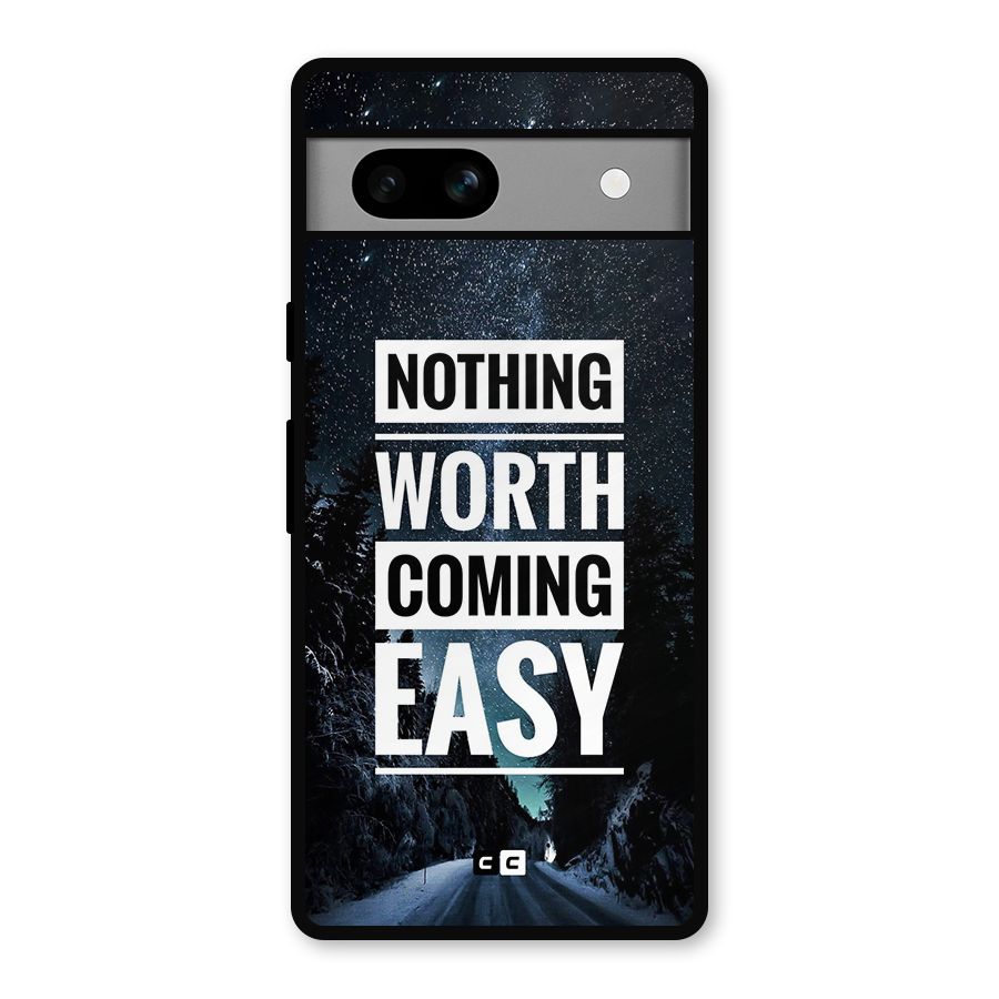 Nothing Worth Easy Metal Back Case for Google Pixel 7a