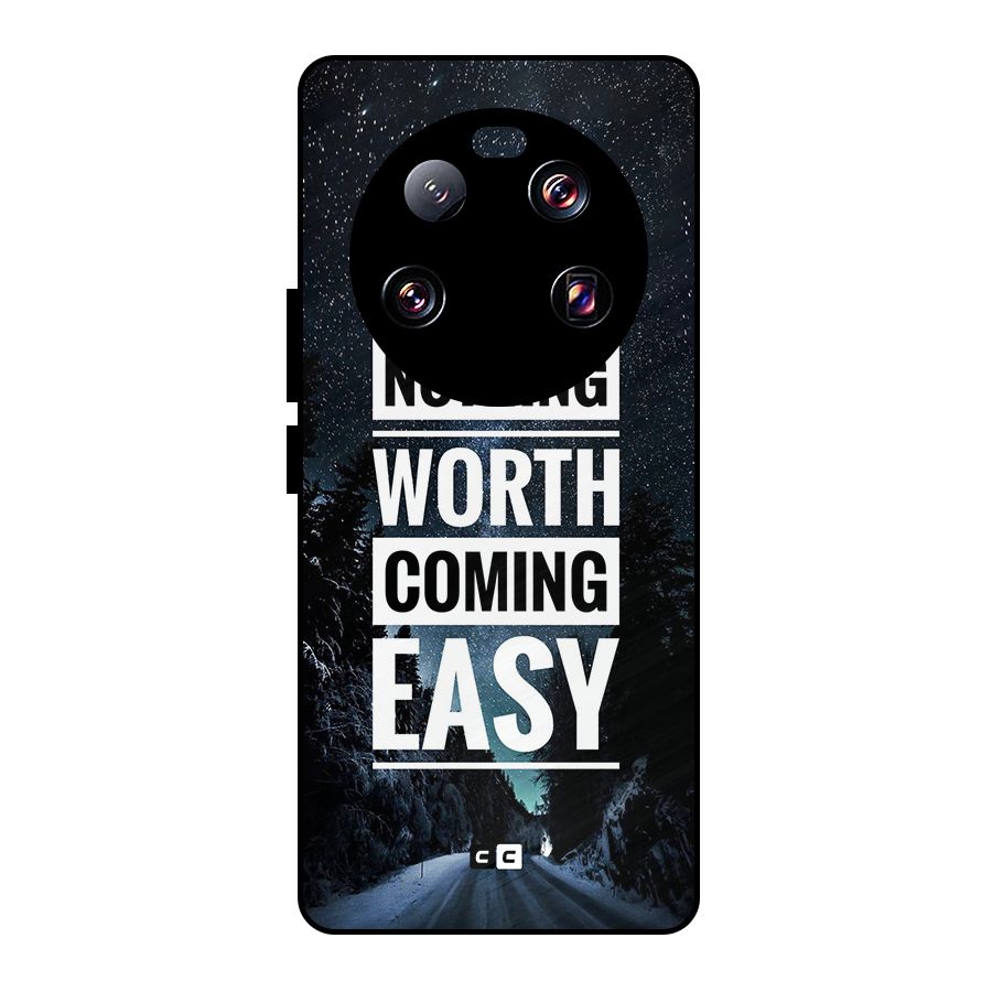 Nothing Worth Easy Metal Back Case for Xiaomi 13 Ultra