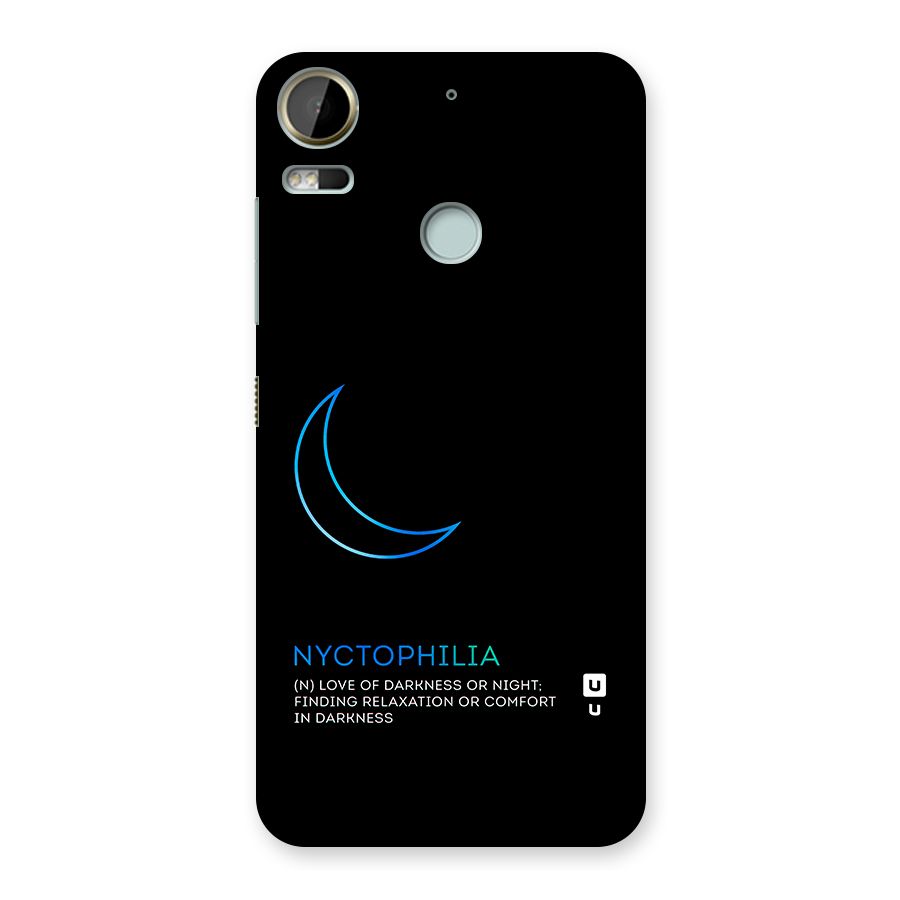 Nyctophilia Love of Darkness Back Case for Desire 10 Pro