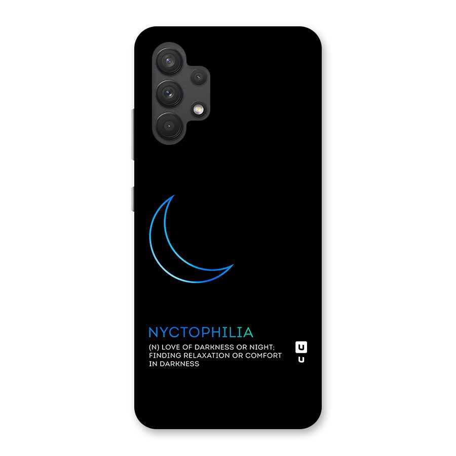 Nyctophilia Love of Darkness Back Case for Galaxy A32