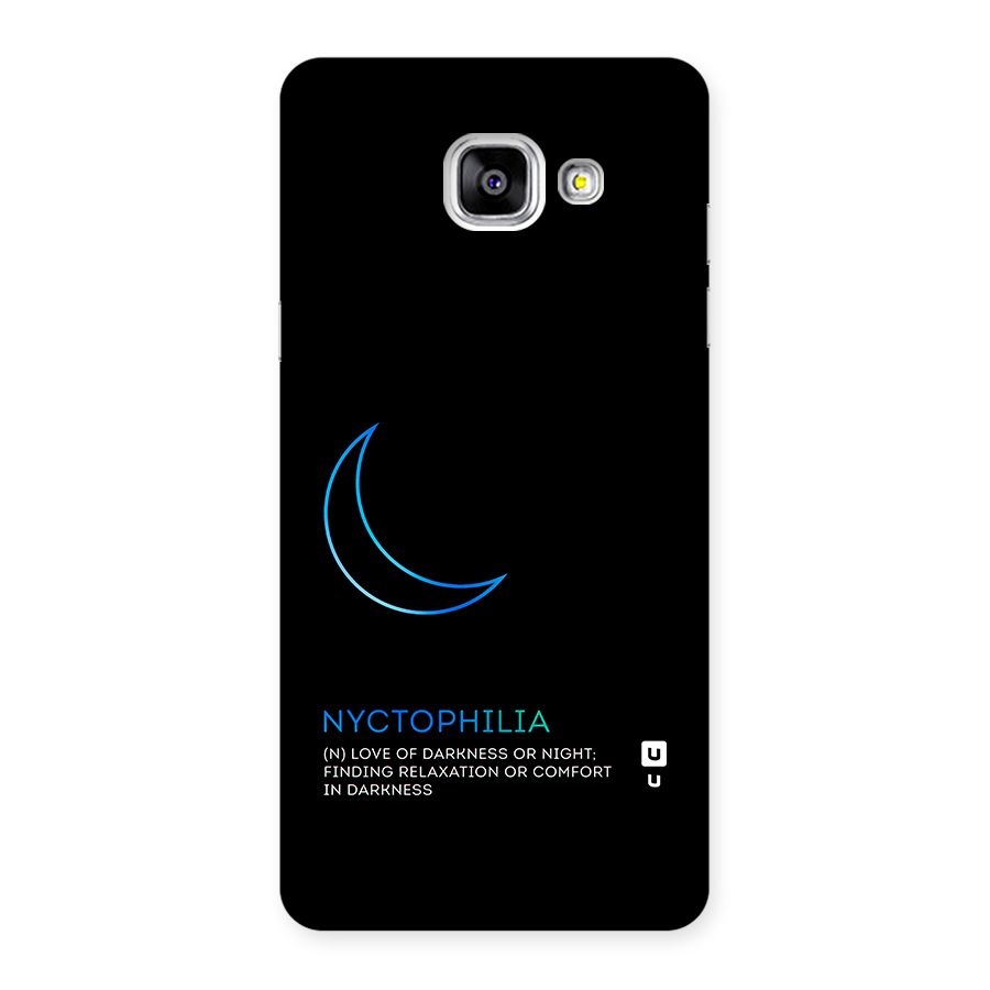 Nyctophilia Love of Darkness Back Case for Galaxy A5 2016