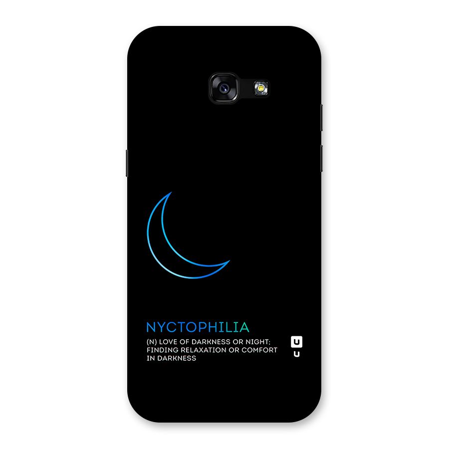 Nyctophilia Love of Darkness Back Case for Galaxy A5 2017