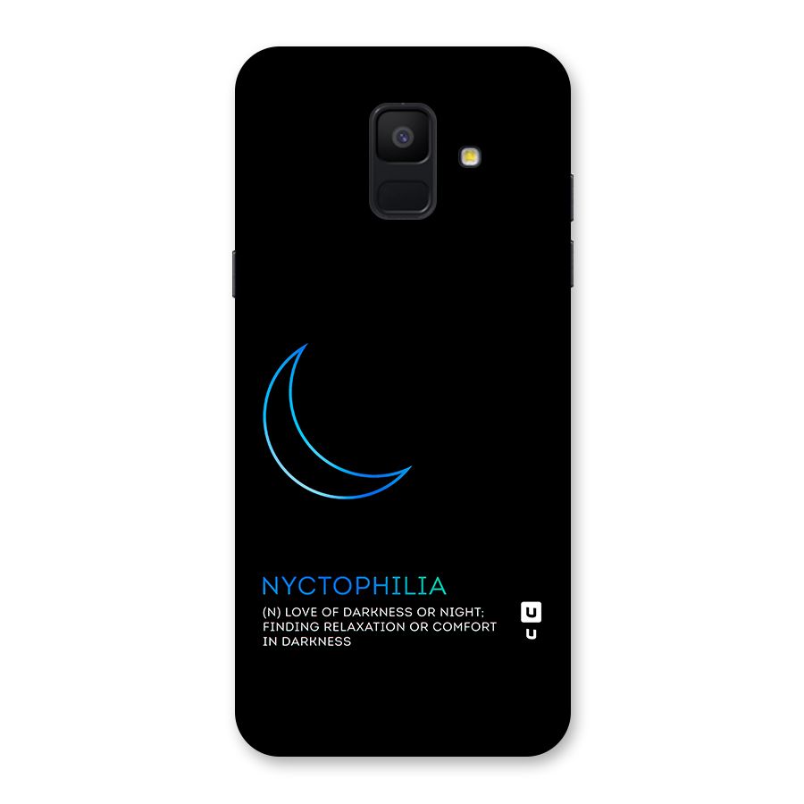 Nyctophilia Love of Darkness Back Case for Galaxy A6 (2018)