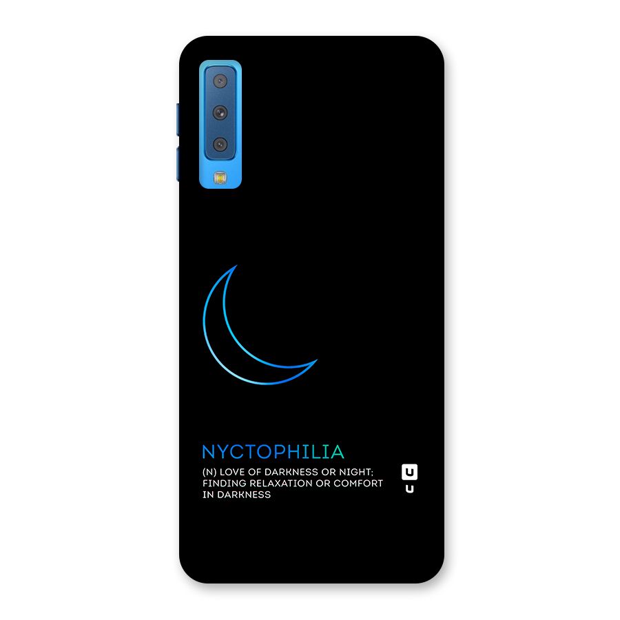 Nyctophilia Love of Darkness Back Case for Galaxy A7 (2018)