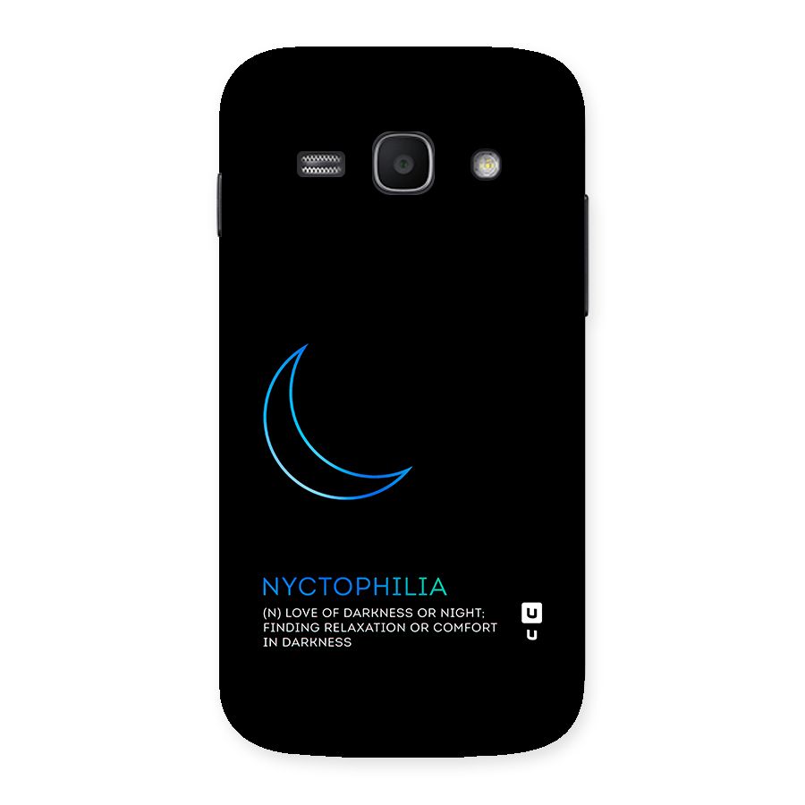 Nyctophilia Love of Darkness Back Case for Galaxy Ace 3
