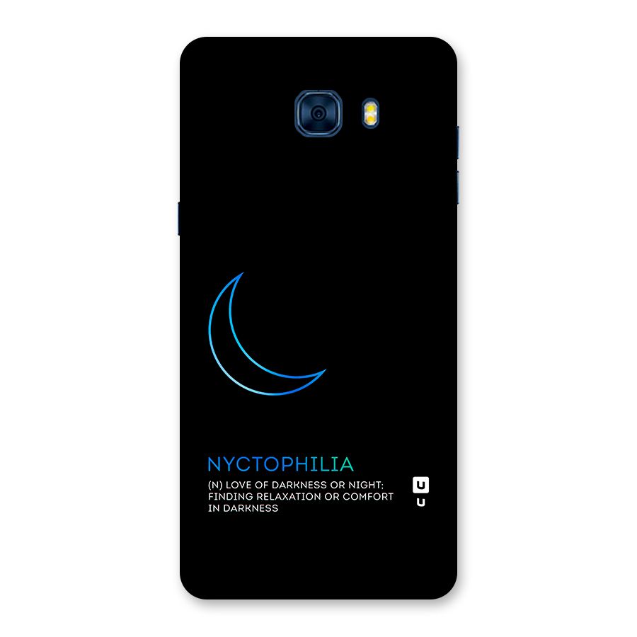 Nyctophilia Love of Darkness Back Case for Galaxy C7 Pro
