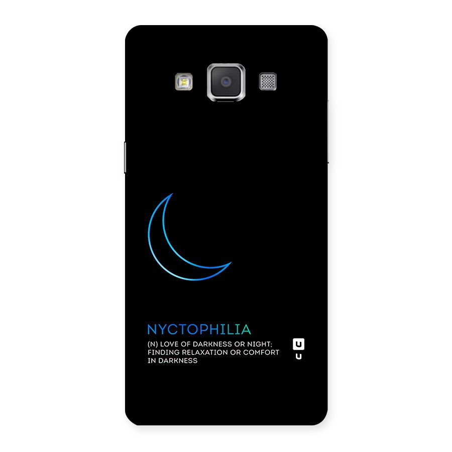 Nyctophilia Love of Darkness Back Case for Galaxy Grand Max