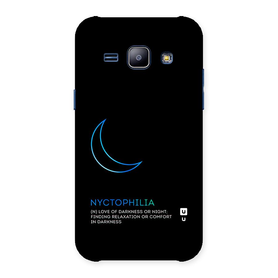 Nyctophilia Love of Darkness Back Case for Galaxy J1