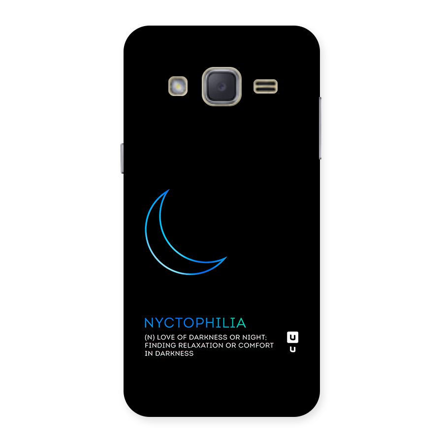 Nyctophilia Love of Darkness Back Case for Galaxy J2
