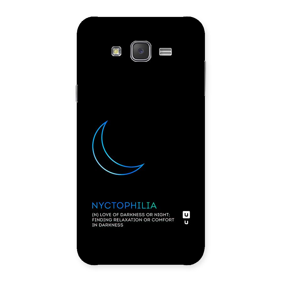 Nyctophilia Love of Darkness Back Case for Galaxy J7