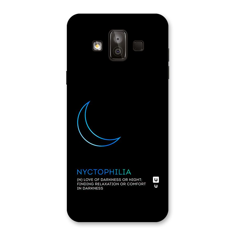 Nyctophilia Love of Darkness Back Case for Galaxy J7 Duo