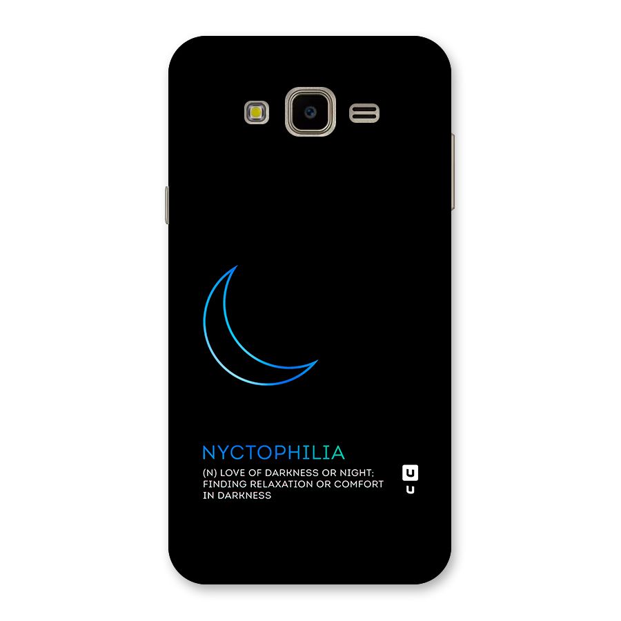 Nyctophilia Love of Darkness Back Case for Galaxy J7 Nxt