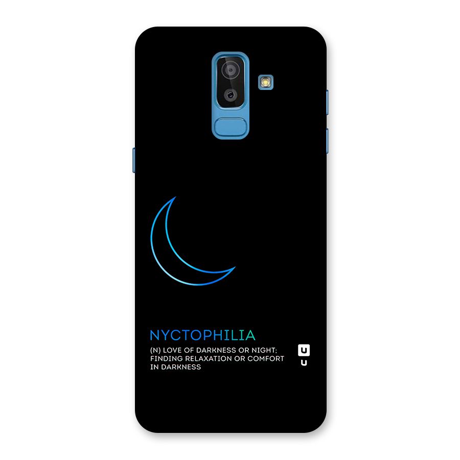 Nyctophilia Love of Darkness Back Case for Galaxy J8