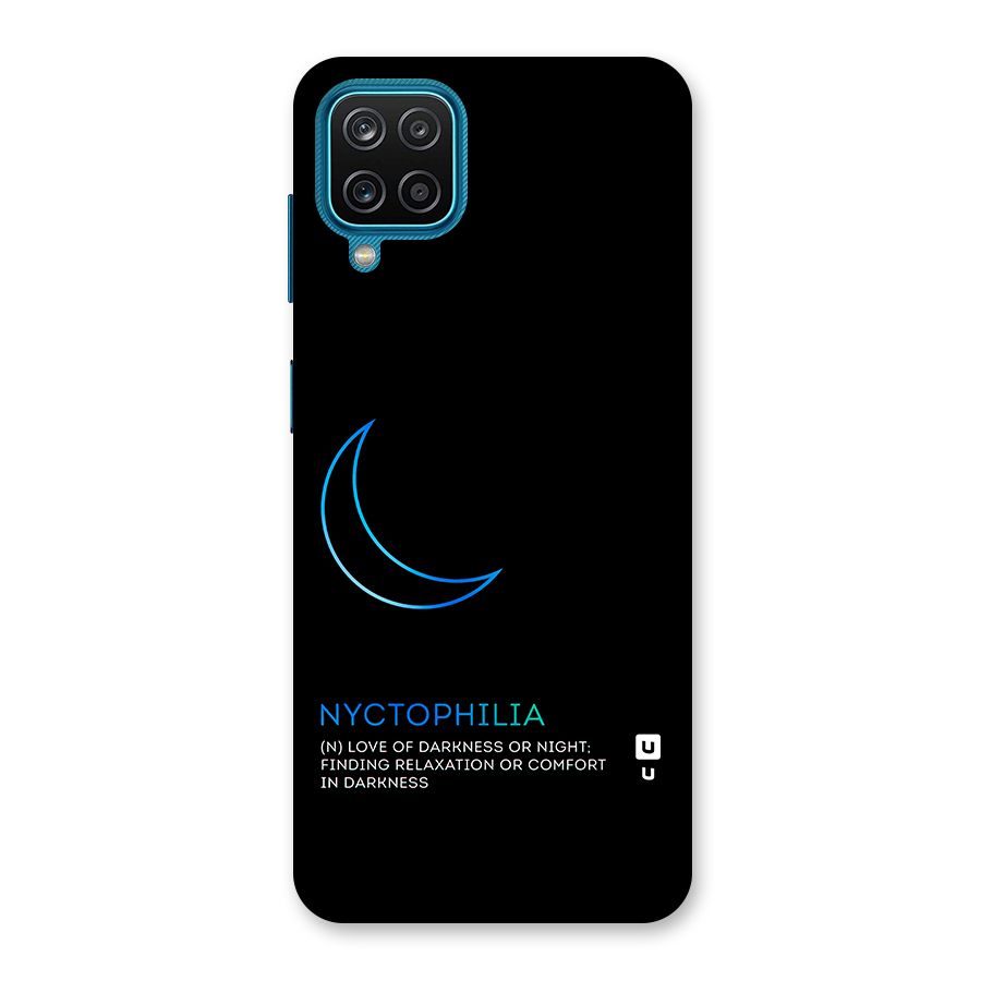 Nyctophilia Love of Darkness Back Case for Galaxy M12