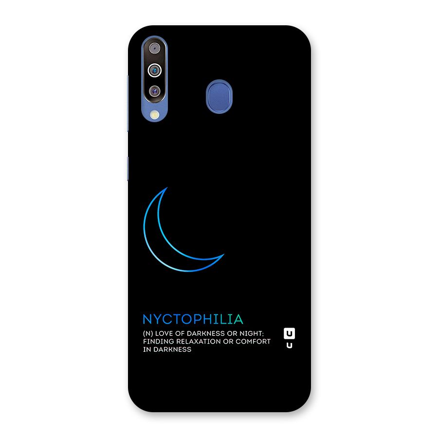 Nyctophilia Love of Darkness Back Case for Galaxy M30