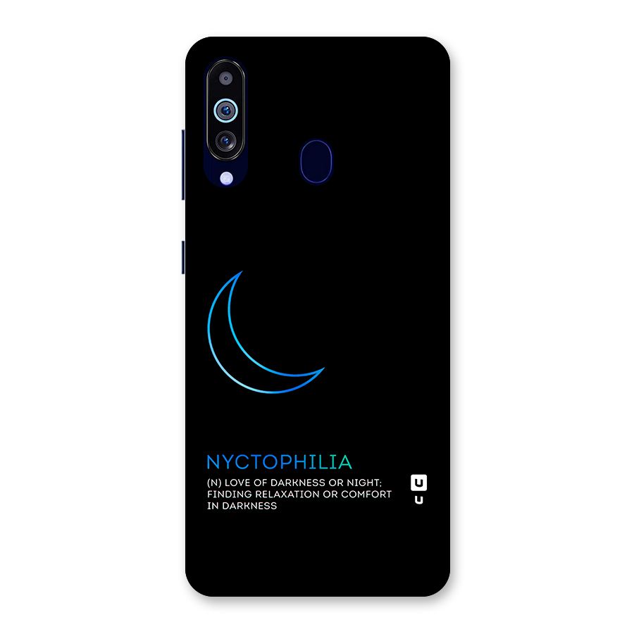 Nyctophilia Love of Darkness Back Case for Galaxy M40