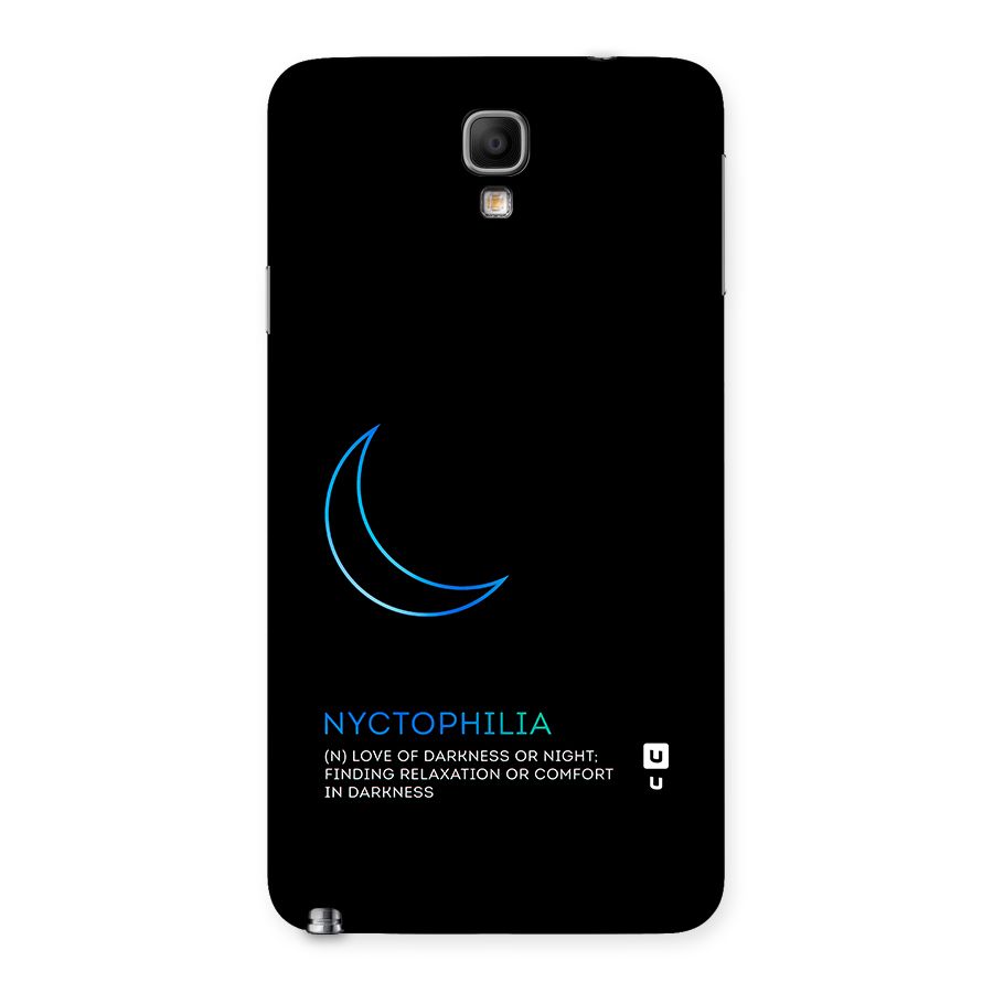 Nyctophilia Love of Darkness Back Case for Galaxy Note 3 Neo
