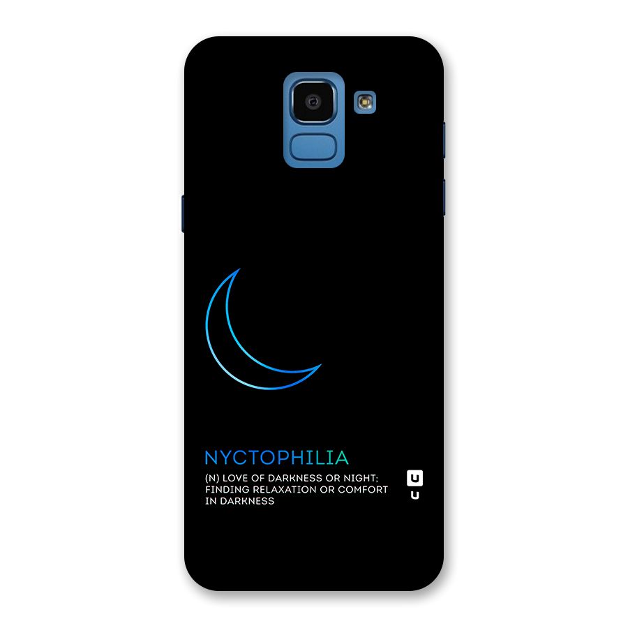 Nyctophilia Love of Darkness Back Case for Galaxy On6