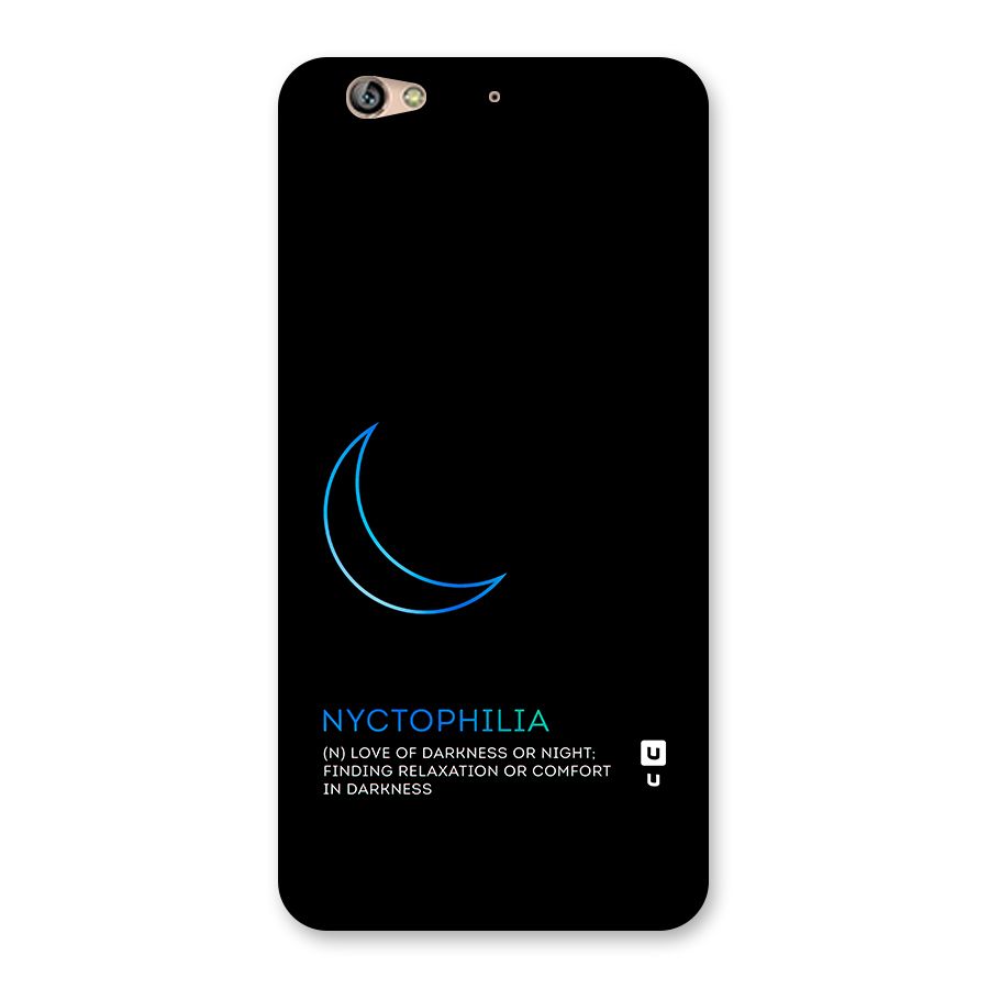 Nyctophilia Love of Darkness Back Case for Gionee S6