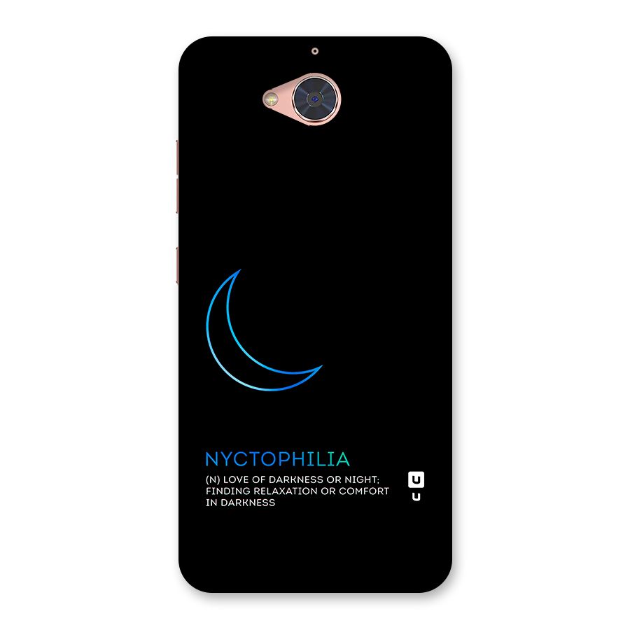Nyctophilia Love of Darkness Back Case for Gionee S6 Pro