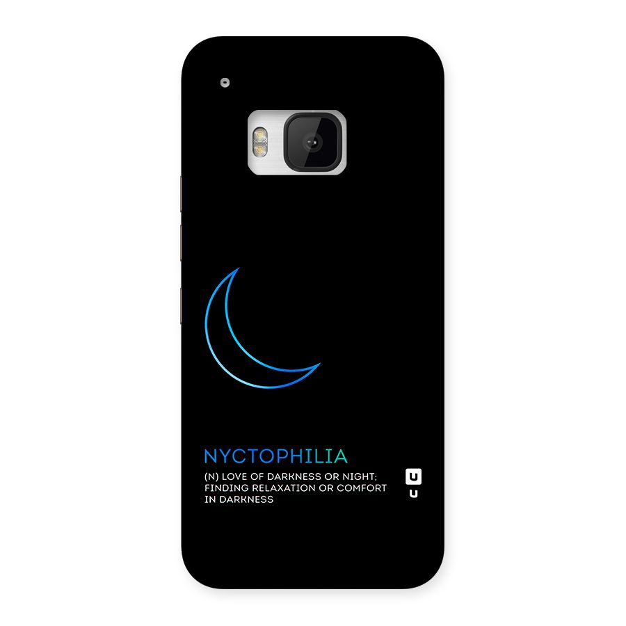 Nyctophilia Love of Darkness Back Case for HTC One M9