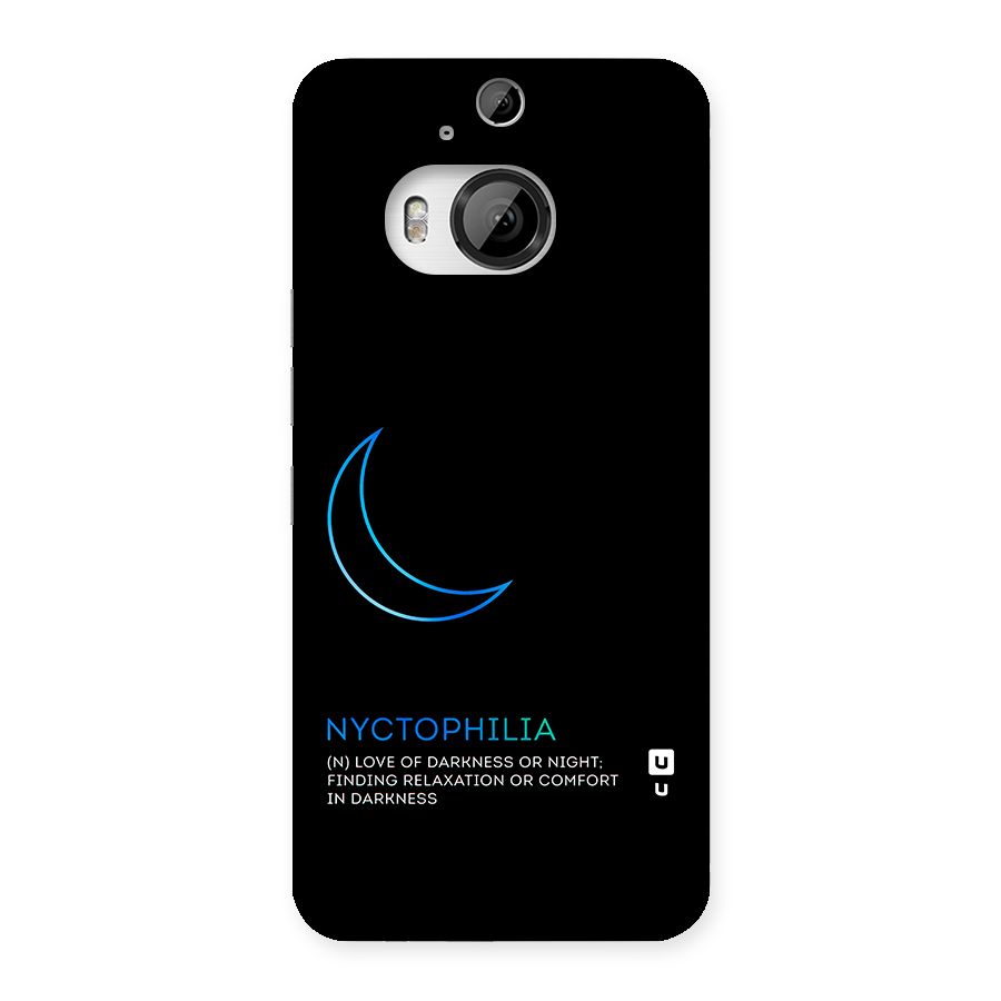 Nyctophilia Love of Darkness Back Case for HTC One M9 Plus