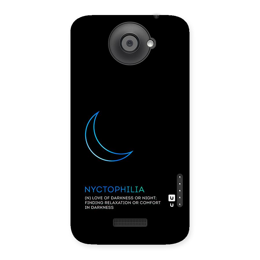 Nyctophilia Love of Darkness Back Case for HTC One X