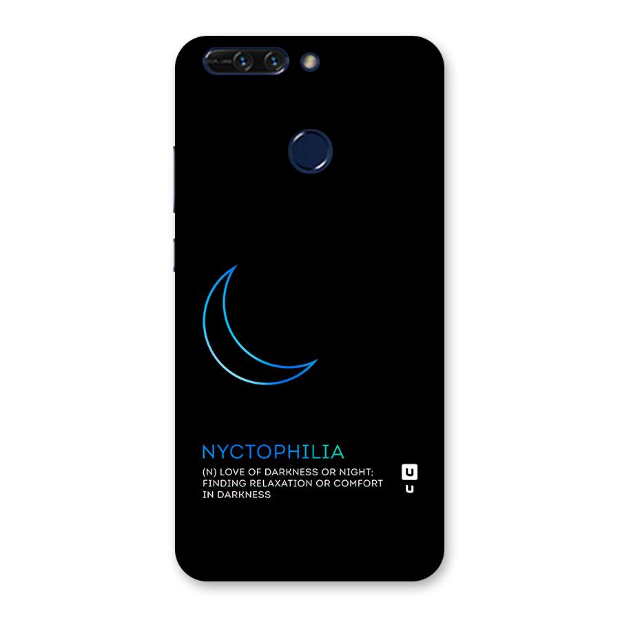 Nyctophilia Love of Darkness Back Case for Honor 8 Pro