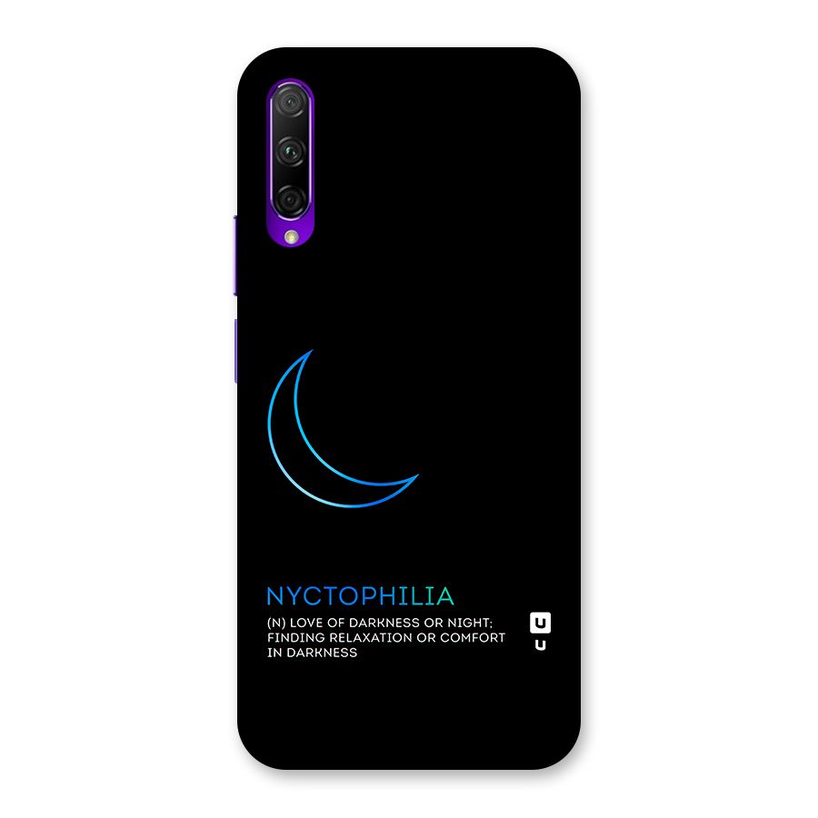 Nyctophilia Love of Darkness Back Case for Honor 9X Pro