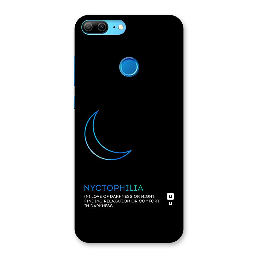 Nyctophilia Love of Darkness Back Case for Honor 9 Lite
